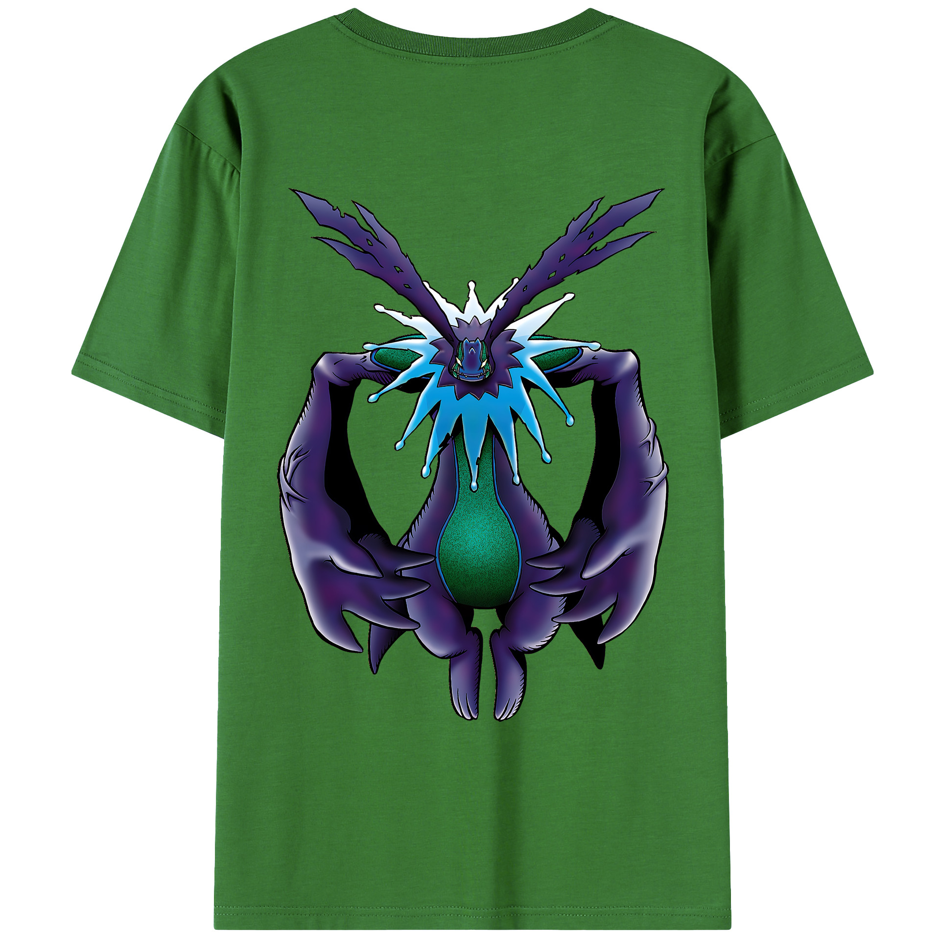 （画像用） Digimon デジタルモンスター/デジモン レディース半袖Tシャツ(バックプリント)